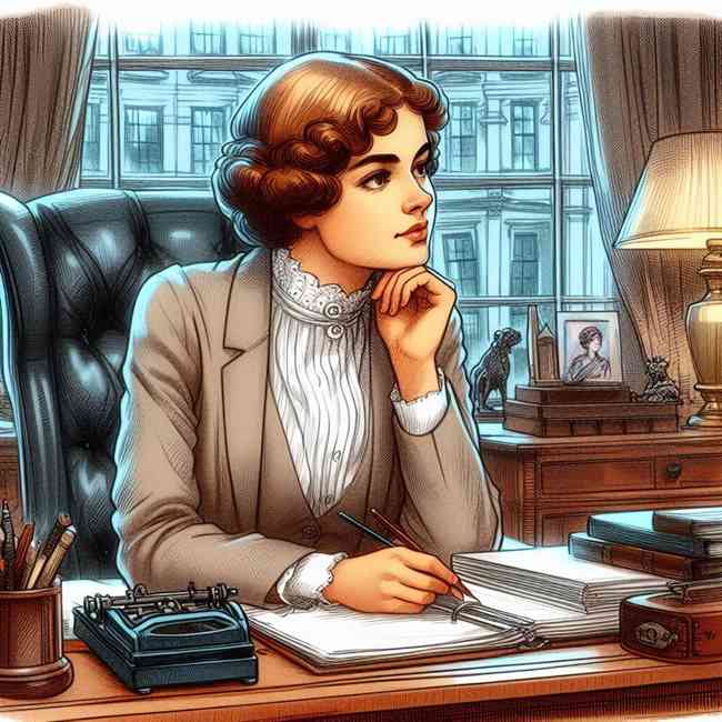 business woman looking for Minorfinancekeyword