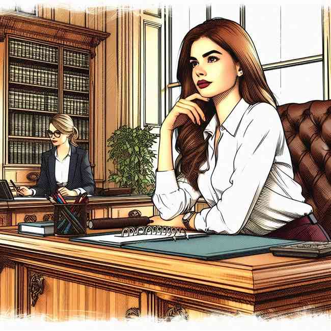 business woman looking for Minorfinancekeyword