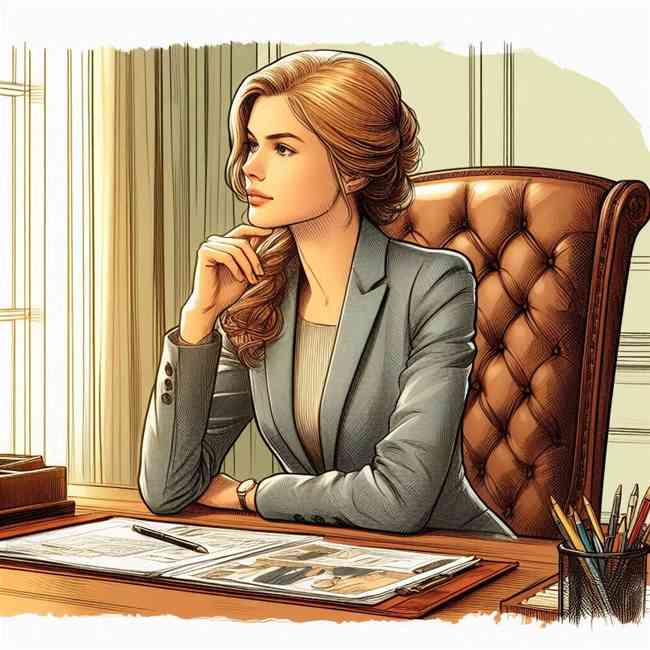 business woman looking for Minorfinancekeyword