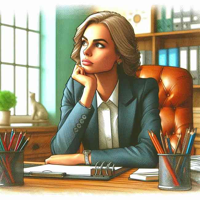 business woman looking for Minorfinancekeyword