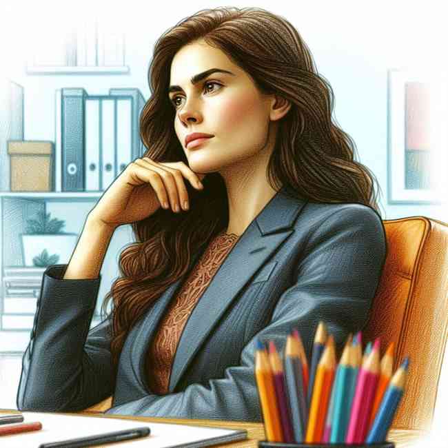 business woman looking for Minorfinancekeyword