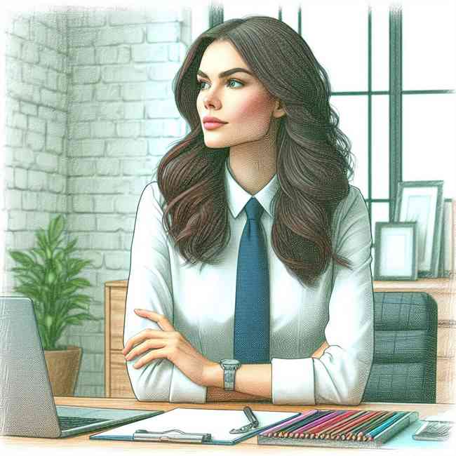 business woman looking for Minorfinancekeyword