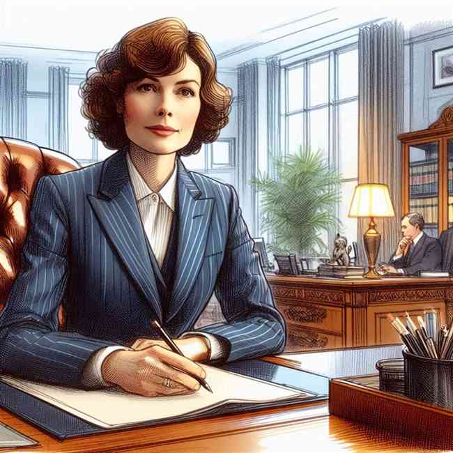 business woman looking for Minorfinancekeyword