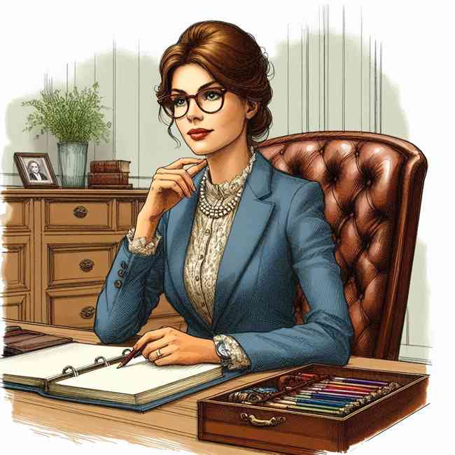 business woman looking for Minorfinancekeyword