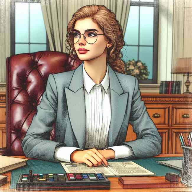 business woman looking for Minorfinancekeyword