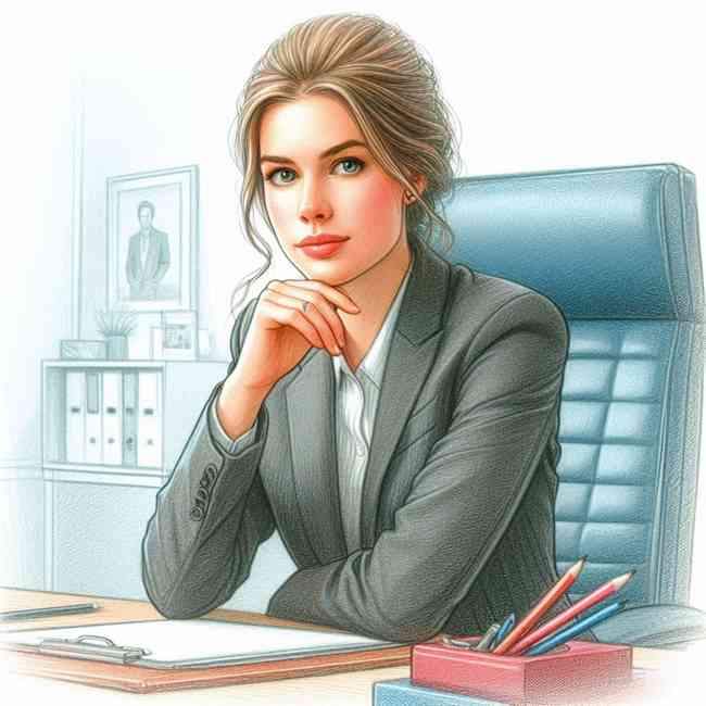 business woman looking for Minorfinancekeyword