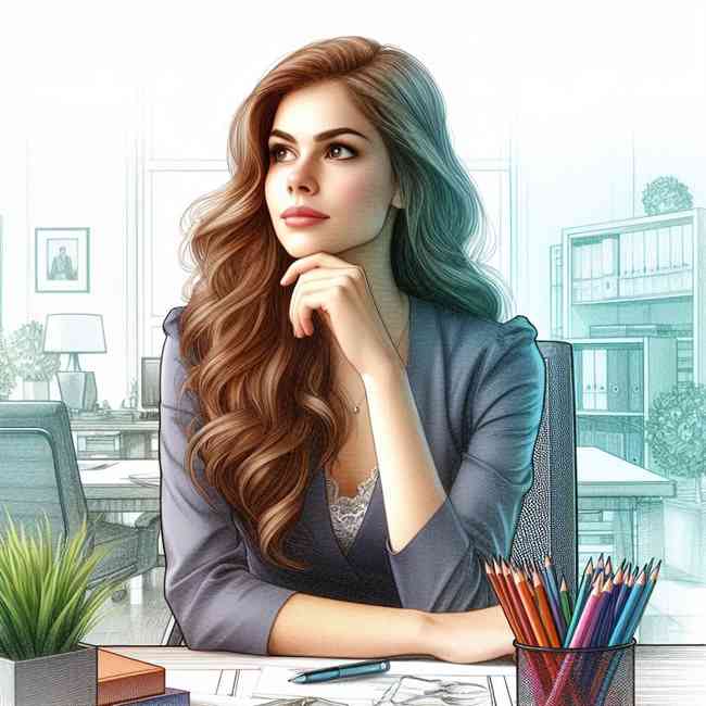 business woman looking for Minorfinancekeyword