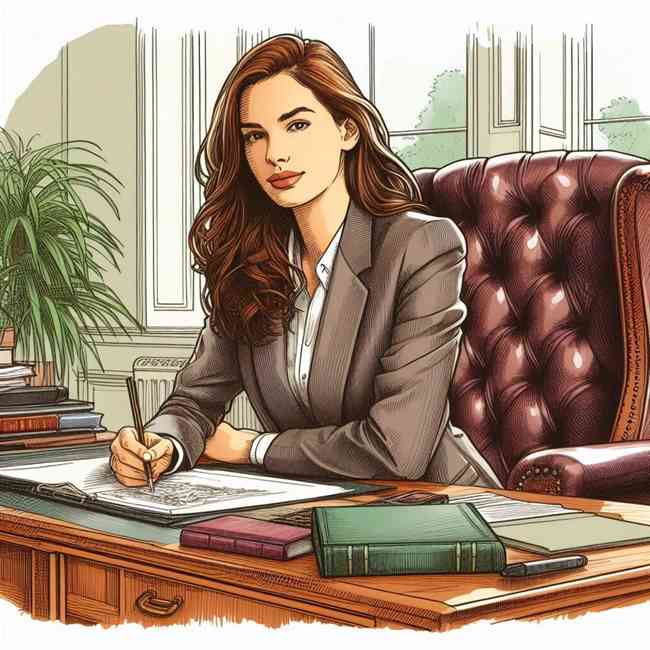 business woman looking for Minorfinancekeyword