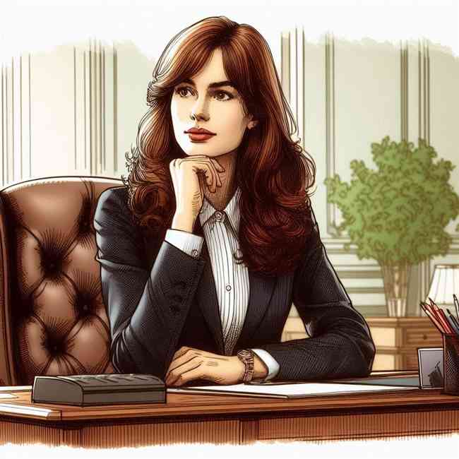 business woman looking for Minorfinancekeyword