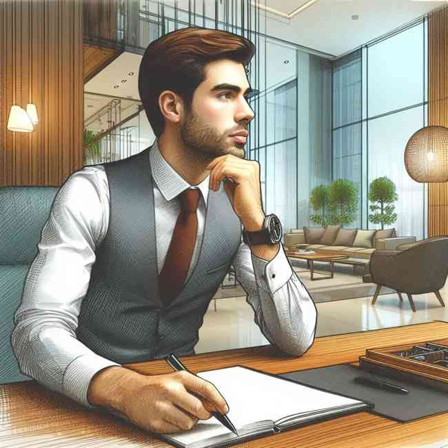 businessman looking for Majorfinancekeyword